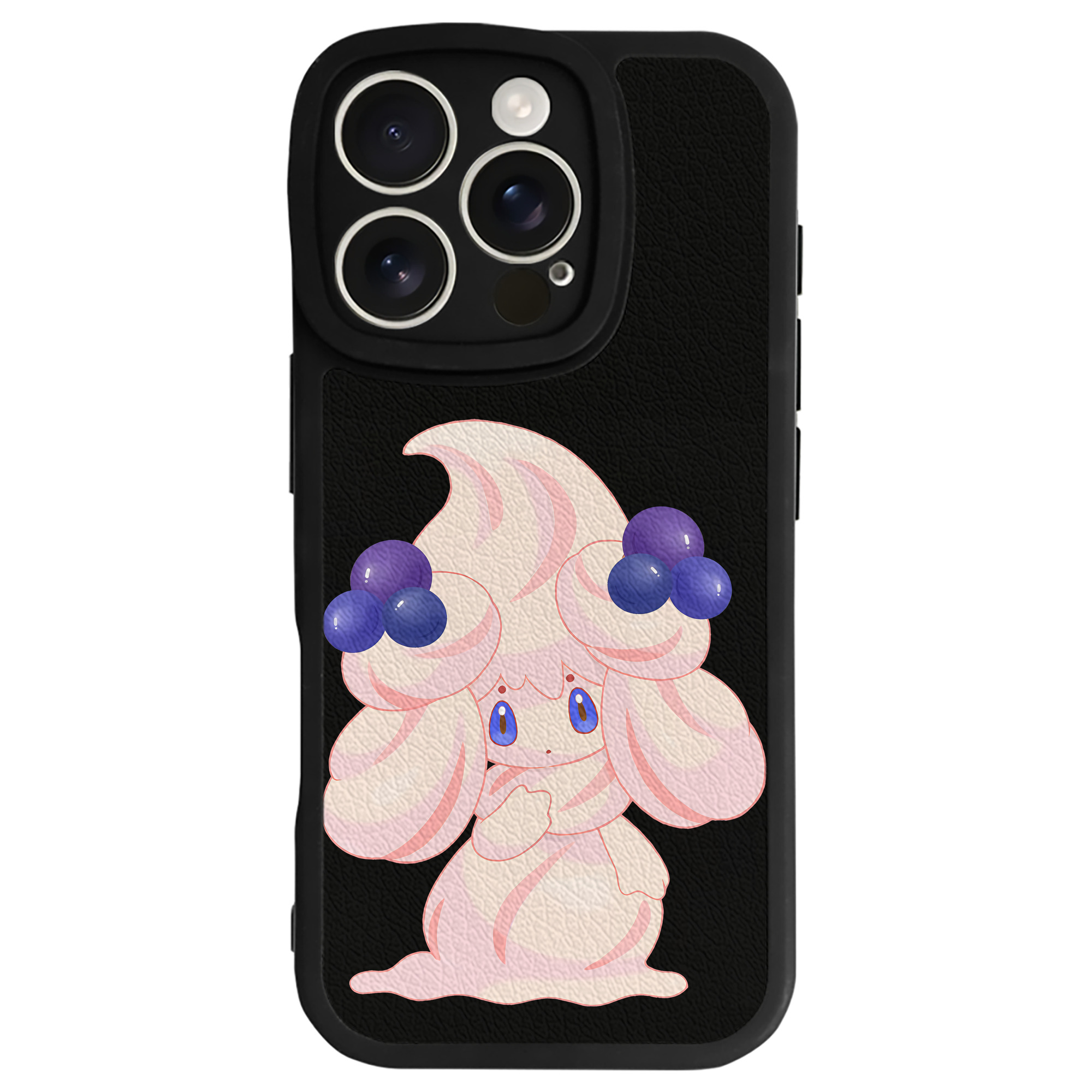 （画像用） ポケットモンスター Pokémon 【iPhone 16シリーズ対応】シリコンスマホケース（レザー調） 材質：シリコン